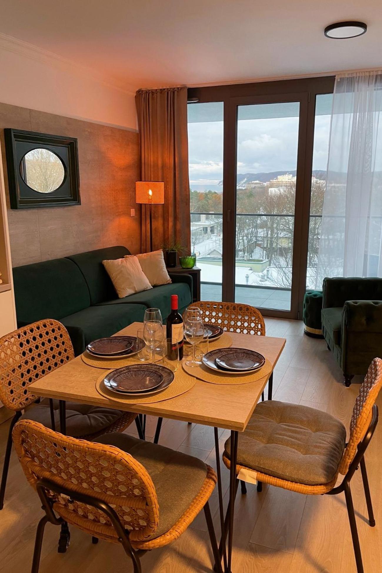 מידזיזדרויה Lux Sea Towers - Wellness Spa, Gym & Beach - Seaview By Rent Like Home מראה חיצוני תמונה