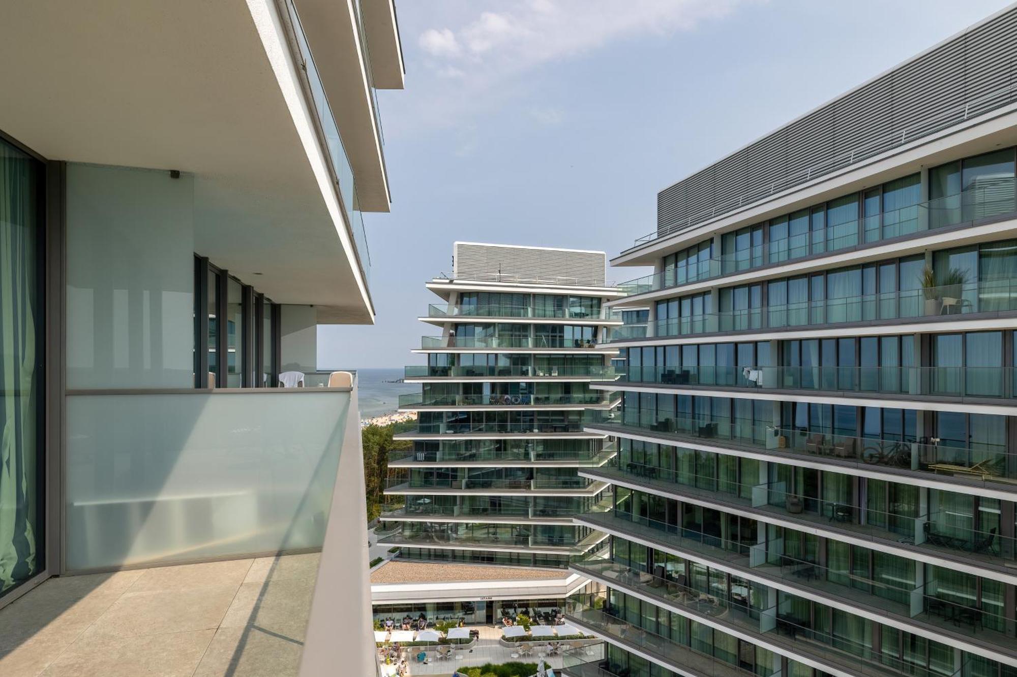 מידזיזדרויה Lux Sea Towers - Wellness Spa, Gym & Beach - Seaview By Rent Like Home מראה חיצוני תמונה