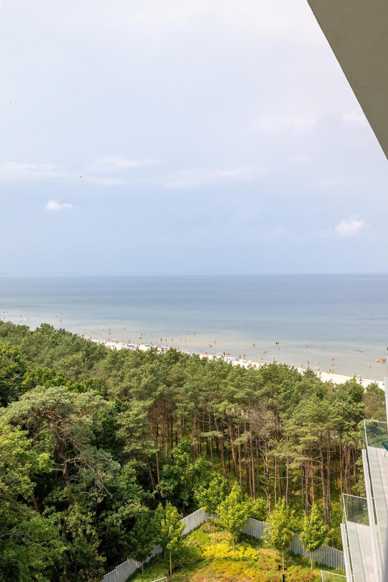 מידזיזדרויה Lux Sea Towers - Wellness Spa, Gym & Beach - Seaview By Rent Like Home מראה חיצוני תמונה