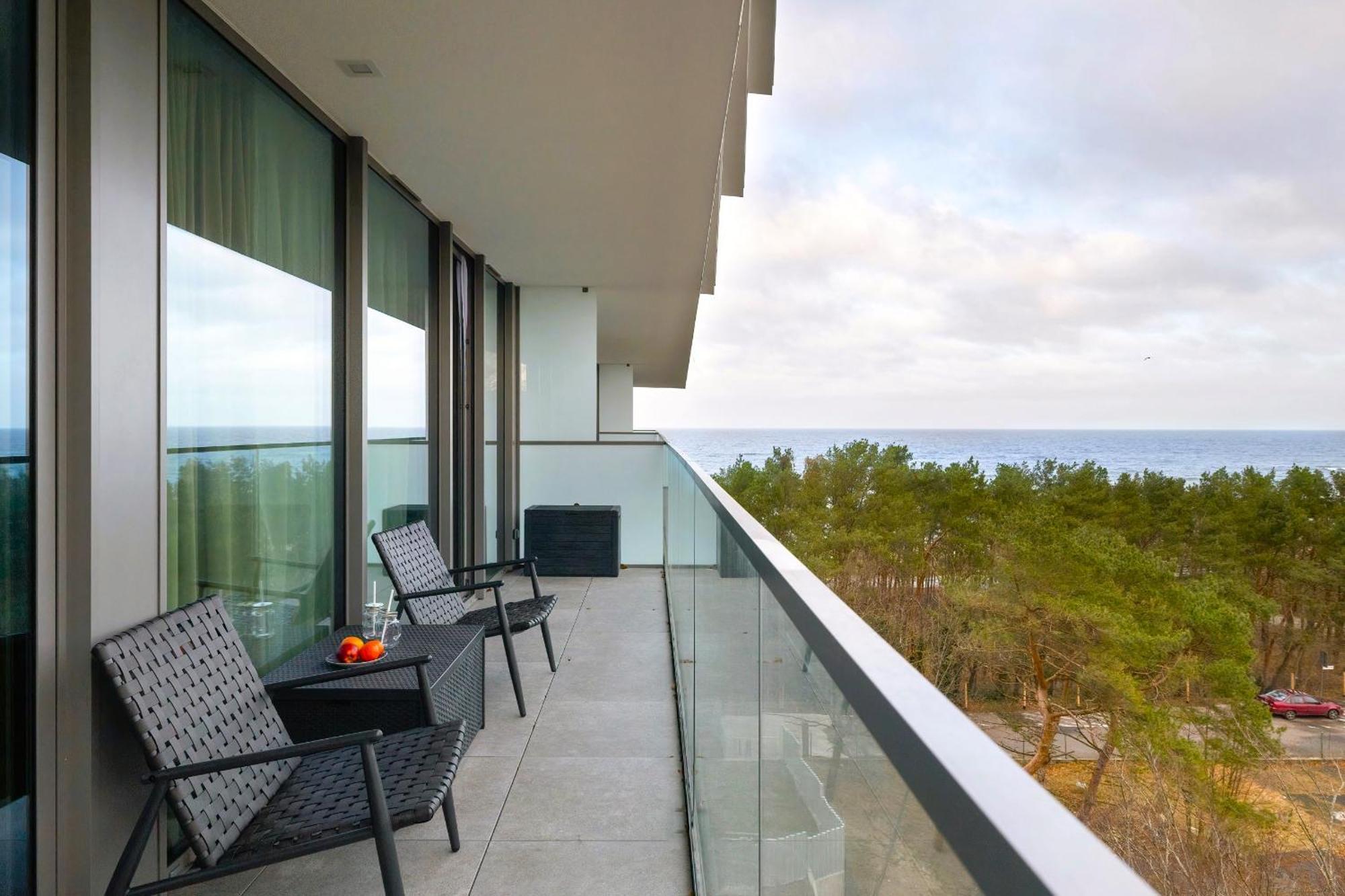 מידזיזדרויה Lux Sea Towers - Wellness Spa, Gym & Beach - Seaview By Rent Like Home מראה חיצוני תמונה