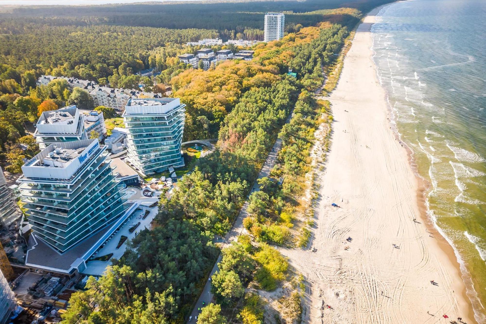 מידזיזדרויה Lux Sea Towers - Wellness Spa, Gym & Beach - Seaview By Rent Like Home מראה חיצוני תמונה