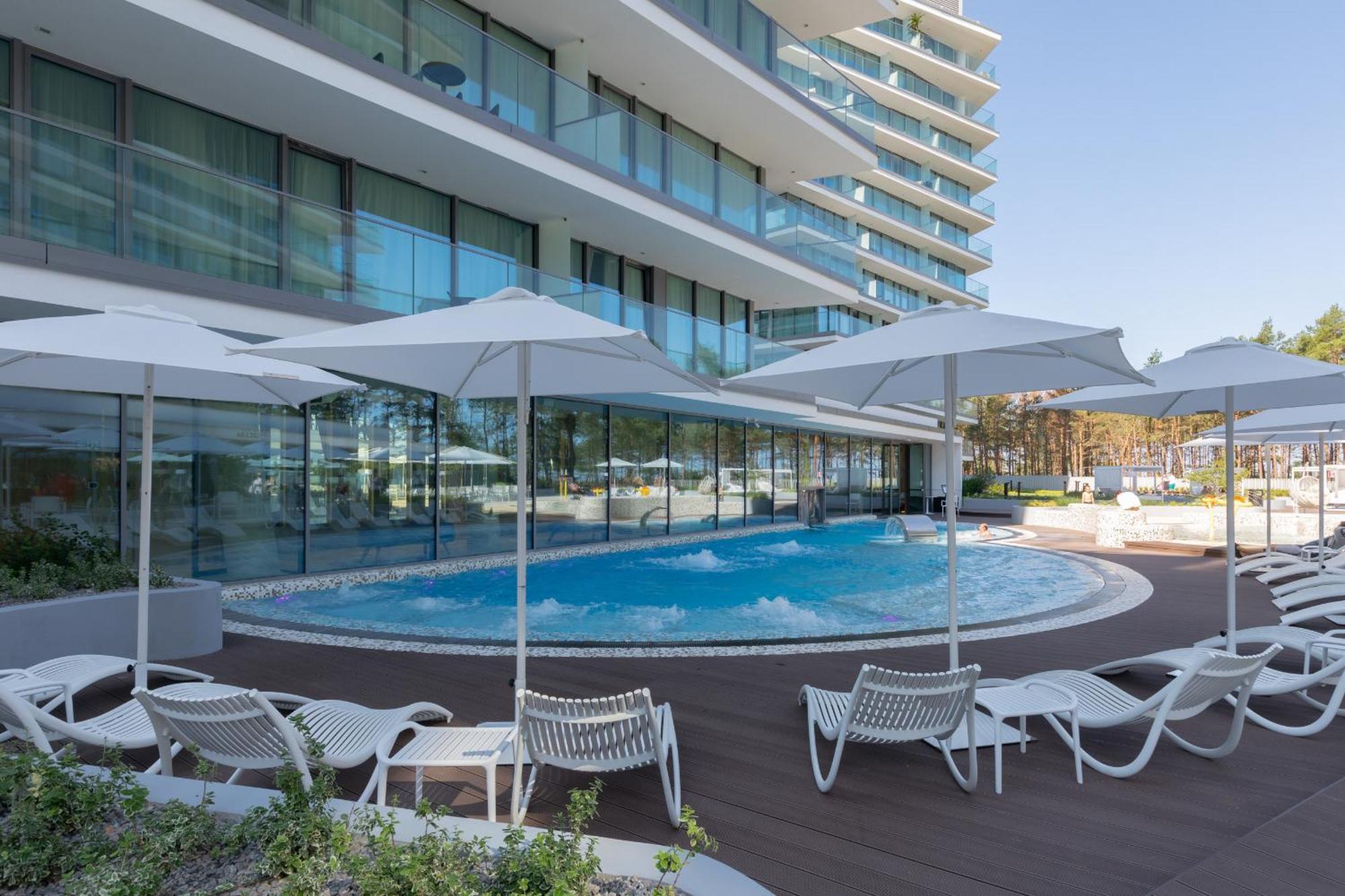 מידזיזדרויה Lux Sea Towers - Wellness Spa, Gym & Beach - Seaview By Rent Like Home מראה חיצוני תמונה