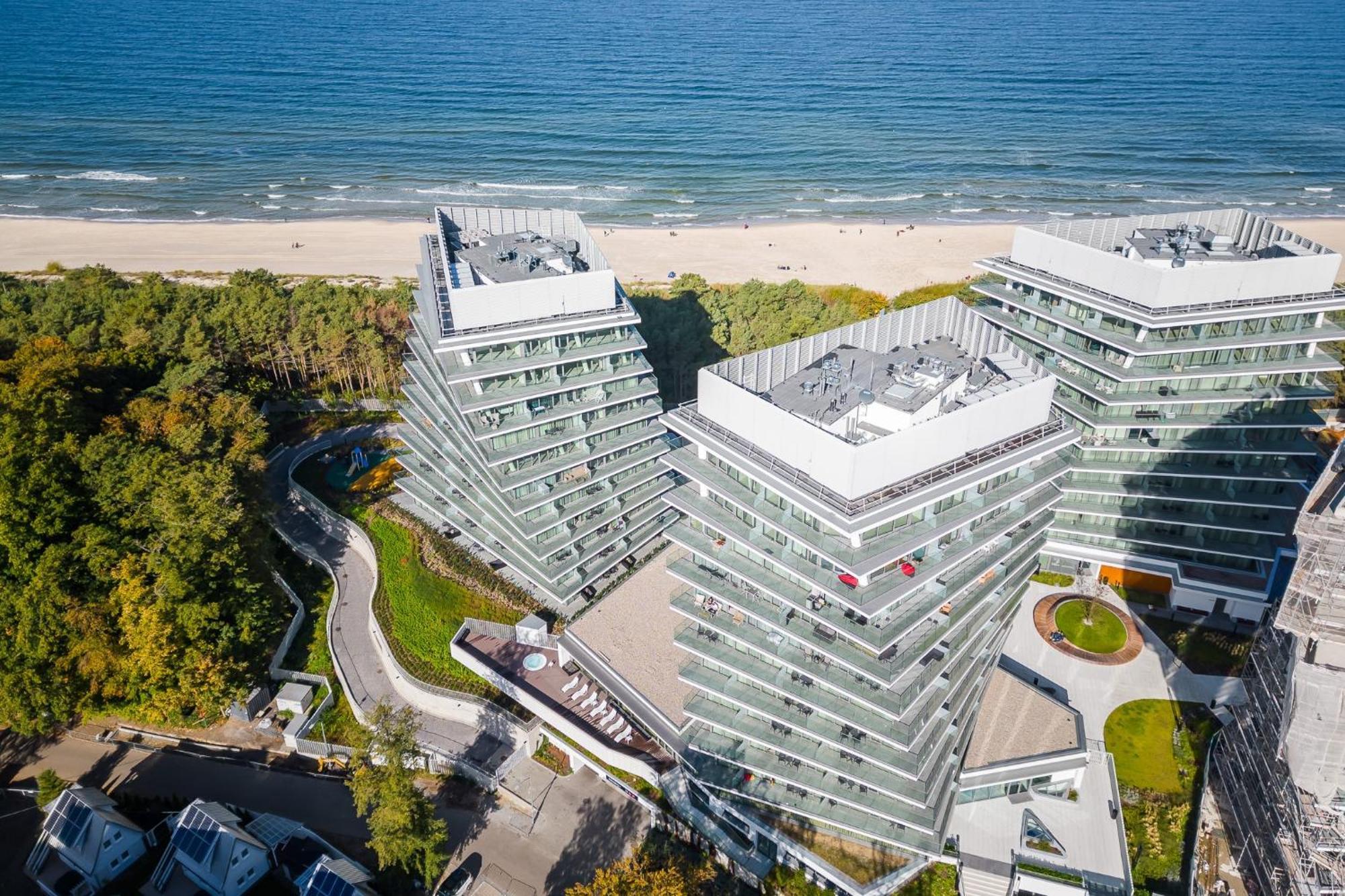 מידזיזדרויה Lux Sea Towers - Wellness Spa, Gym & Beach - Seaview By Rent Like Home מראה חיצוני תמונה